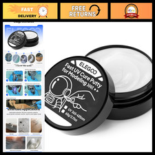 UV Resin Putty for 3D Printing - 60g White Modeling Compound, Quick Cure picture