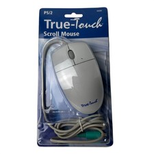 RARE Manhattan True-Touch PS/2 Scroll Mouse 165266 SEALED Vintage Collectible picture