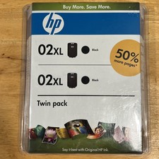 HP 02XL Black Ink Twin Pack for HP Photosmart Vivera (Expired Nov 2010) New picture
