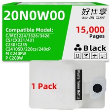 20N0W00 Waste Toner Bottle Compatible for Ricoh M C240 P C200 M C240FW P C200W picture