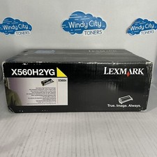 Genuine Lexmark X560H2YG Yellow High Yield Print Cartridge for X560n New picture