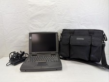 Compaq Armada 1500C Retro Laptop w/ Original Charger & Carrying Case NO HDD/OS picture