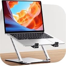 RIWUCT 2026 Laptop Stand for Desk Ultra-Slim Portable & Height Adjustable | Dual picture