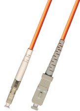 25M Multimode Simplex Fiber Optic Cable 50/125 LC SC Patch Cable Patch Cord picture