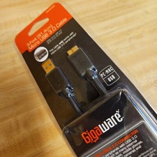 GIGAWARE MICRO USB 3.0 CABLE for PC MAC USB 3 ft 2602583 New picture