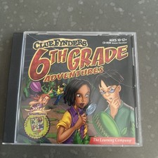 Clue Finders 6th Grade Adventures CD-ROM Learning Co Homeschool Ages 10-12 New picture