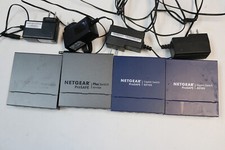 Netgear, GS105 (2 pcs), GS105E (2 pcs), Pre-owned, total 4 pcs picture