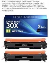 2 Pieces Toner Cartridge NHCF230X-C, MFP M227fdw, M203d,M203dn Color Black picture