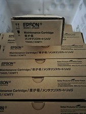 Epson Printer Maintenance Cartridge T5820 ICMT1 Genuine Replacement Part 4pcs picture