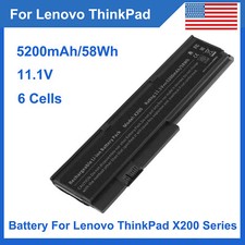 X200 Battery For IBM Lenovo ThinkPad X200s X201 X201i Series 42T4650 42T4534 NEW picture