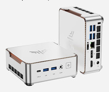 KAMRUI Pinova P2 Mini PC 8GB RAM 256GB SSD Silver VESA HDMI USB-C picture