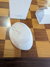 SANWA Ergonomic Left-Handed Wireless 2.4G Mouse picture