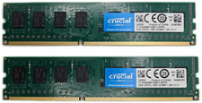 CRUCIAL 16GB 2x8GB DDR3 PC3-12800U 1600MHz DIMM RAM (2x8GB) picture