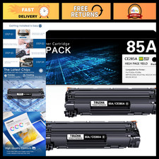 85A Toner Cartridge 2-Pack Compatible with HP Printers | High Yield Black Ink picture