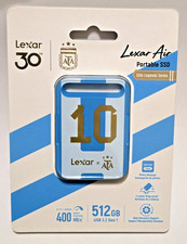 Lexar SL260 512GB Air Portable External SSD USB 3.2 Gen Argentina Messi edition picture