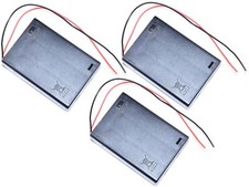 3 x Battery Box Holder 3 x AA with Lid and Power Switch picture
