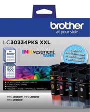 Brother LC3033XXL Black Cyan Magenta Yellow 4pk Ink Cartridges Exp 7/2025 #0803 picture