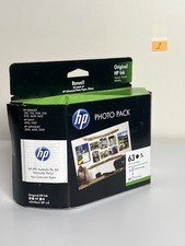 HP 63 photo pack black & tri-colour ink 3jr59a ( EXPIRED nov 2021) picture