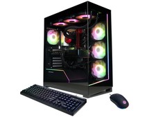 CyberpowerPC Gaming Desktop PC GM70929 AMD Ryzen 7 9800X3D 32GB DDR5 2TB NVMe SS picture