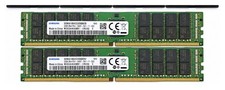 Samsung 256GB (8x32GB) DDR4 2400 ECC REG RDIMM M393A4K40BB1-CRC 2Rx4 Server RAM picture