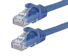 Monoprice Cat6A Patch Cable, 10 Feet, Blue, 26AWG , Ethernet Cable picture
