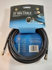 TERK by Audiovox 12 ft RG6 Coaxial Cable HDTV Certified Indoor Outdoor picture