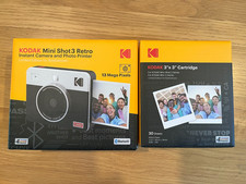 Brand New KODAK Mini Shot 3 Retro 4PASS 2-in-1 Instant Camera and Photo Printer picture