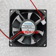 1PCS RUNDA Fan  RS8025S12D DC12V 0.20A Quiet Compact Baby Sterilizer Cabinet Fan picture