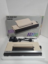 🕹 Atari 1027 Printer for Atari Home Computers w/ Power Supply & Box PARTS ONLY picture