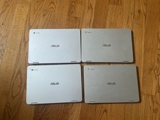 Lot OF 4 Asus Chromebook Flip C302C M3 6Y30 8gb Ram 32gb SSD Touch ChromeOS picture