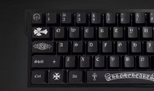 Chme Hearts Style PBT Keycaps Cherry Profile for Mechanical Magnetic Keyboard picture