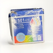 Brother Genuine LC5014PK 4-Pack  Black, Cyan, Magenta, Yellow OEM 5/28 picture