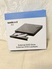 Amicool External DVD Drive USB 3.0 USB C CD Burner CD/DVD +/-RW Optical Drive A picture