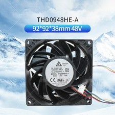 For Delta THD0948HE-A 9038 48V 1.50A 4-wire PWM Server Violent Fan picture