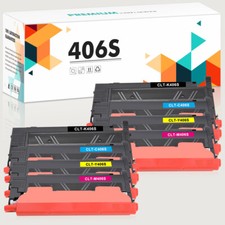 CLT-K406S Toner Compatible with Samsung CLX 3305FW 3306 Xpress C410W C460FW Lot picture