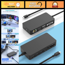 11-in-1 Thunderbolt 4 Docking Station for Surface & Laptops, Triple Display 4K D picture