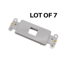 Lot of 7 Leviton Cat 41641-Gy Quick Port Decora Insert 1-Port, Grey picture