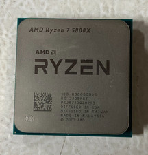 AMD Ryzen 7 5800X 8-Core 16-Thread CPU 4.7GHz Socket AM4 Tested Working picture