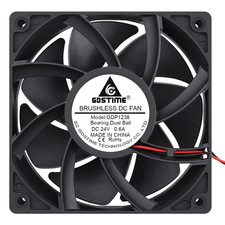 GDSTIME 120Mm X 38Mm 24V 2Pin Brushless DC Industrial Case Cooling Fan 1238 picture
