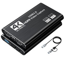 XIIXMASK Video Capture Card, Audio USB 3.0 black picture
