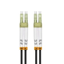 30Meters 100FT LC to LC 10G OM3 Outdoor Armored Duplex 50/125 Fiber Optic Cab... picture