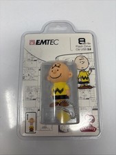 [NEW] Peanuts Charlie Brown EMTEC USB 2.0 Flash Drive 8GB Stick picture