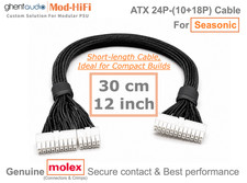 ⚡️ATX 24-Pin Cable for Seasonic FOCUS SGX Series SGX650 SGX750 -📏30cm / 12 inch picture