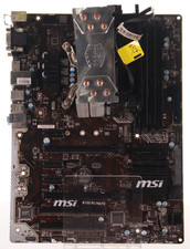 MSI B150 PC Mate ATX Gaming Motherboard w/ i5-6600K CPU & Heatsink picture