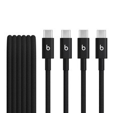 Beats USB-C to USB-C Woven Cables (1.5 m) - Bolt Black (2pk) picture