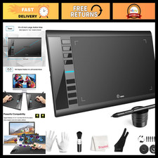 Large 10x6 Inch Drawing Tablet for Digital Art, Graphic Design & Sketching picture