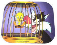 1994 Looney Tunes Sylvester Tweety  Mouse Pad      (D1) picture