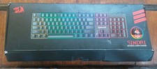 Redragon Sindri Mechanical Gaming Keyboard RGB Lights Dust Proof Red Keys picture