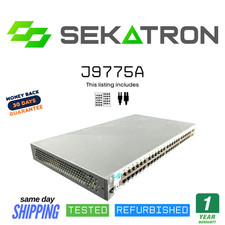 🔀HPE Aruba J9775A 2530 Series Gigabit Switch • 48× 10/100/1000 RJ-45 • 4× SFP ⚡ picture
