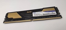 Team Elite Plus 8GB DDR4 RAM PC4 17000 Black/Gold DIMM picture